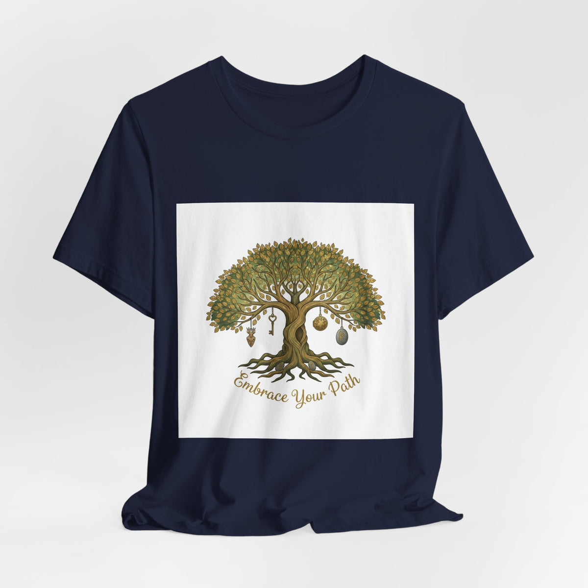 Tree of Life T-Shirt — "Embrace Your Path" Inspirational Tee - Native Salt Scrubs