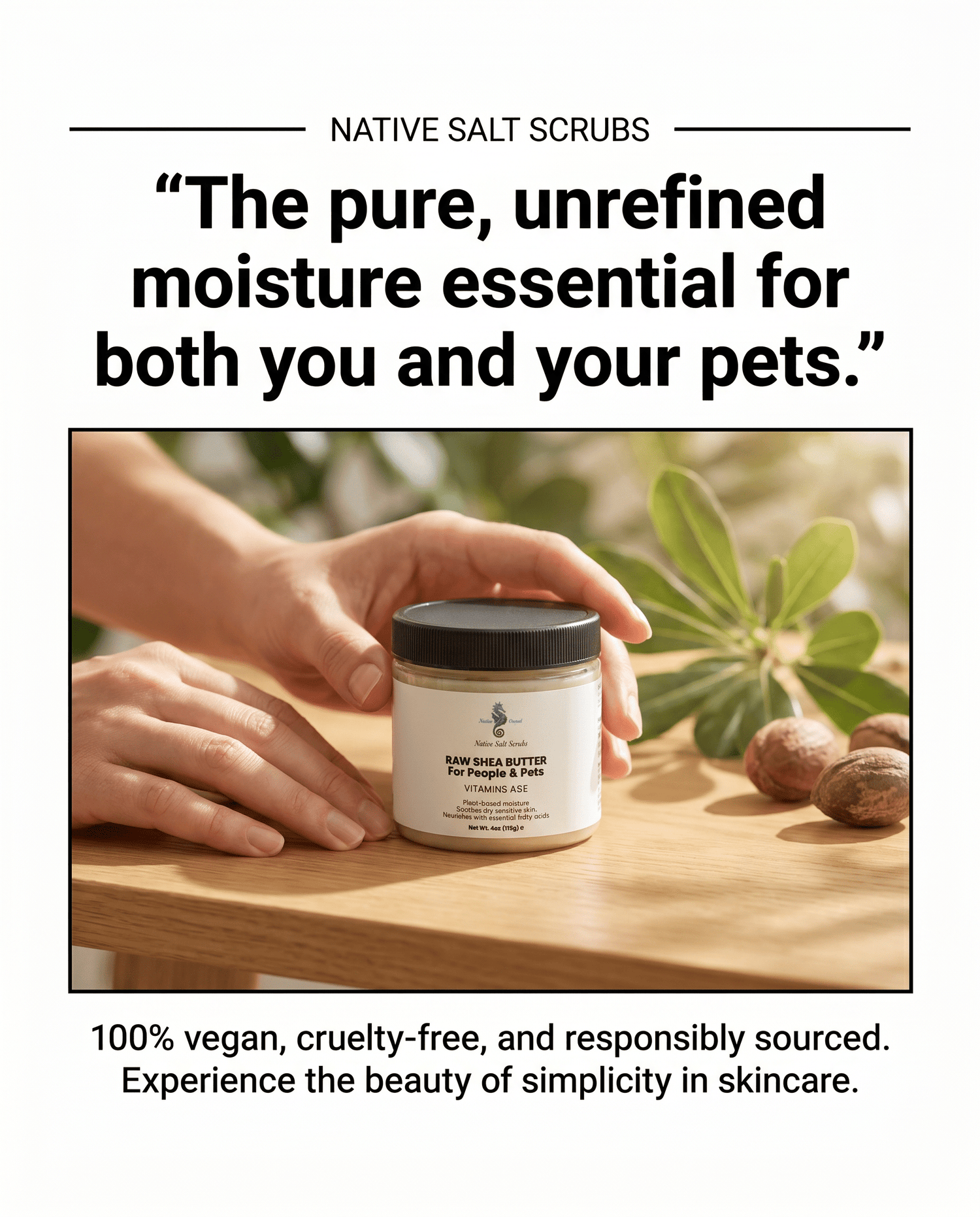 Pet Care - Native Salt Scrubs