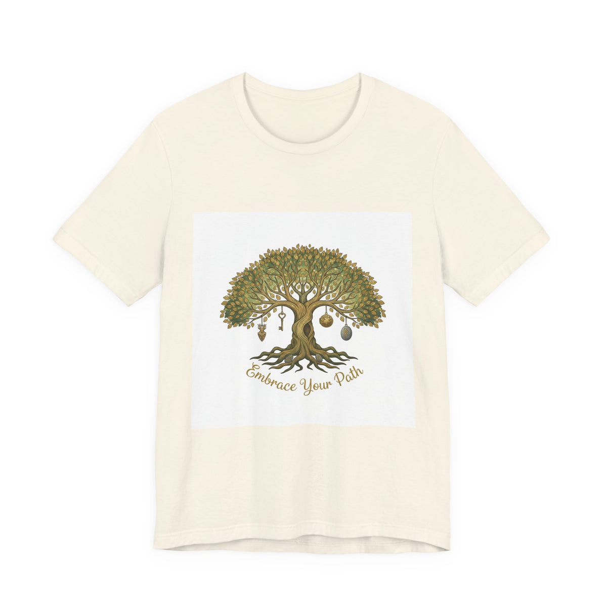 Tree of Life T-Shirt — "Embrace Your Path" Inspirational Tee - Native Salt Scrubs