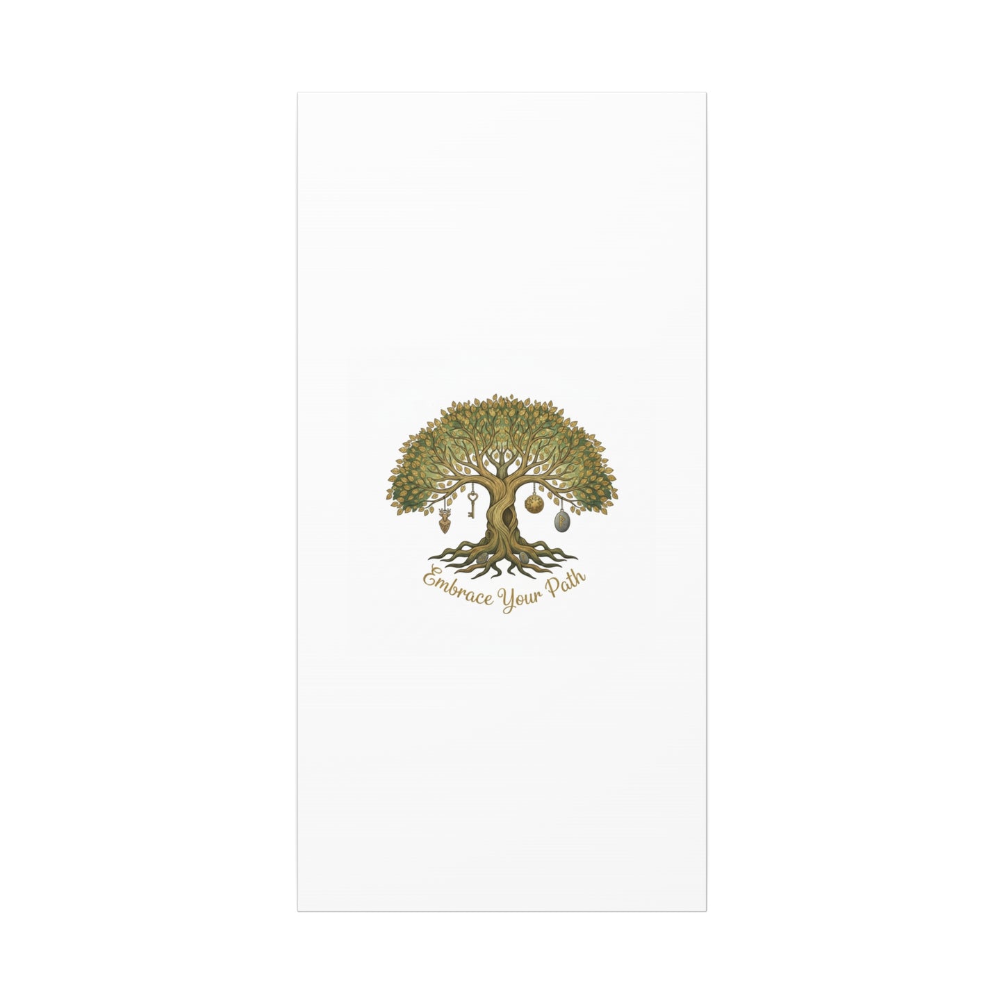 Embrace Your Path Tree Canvas Wall Art