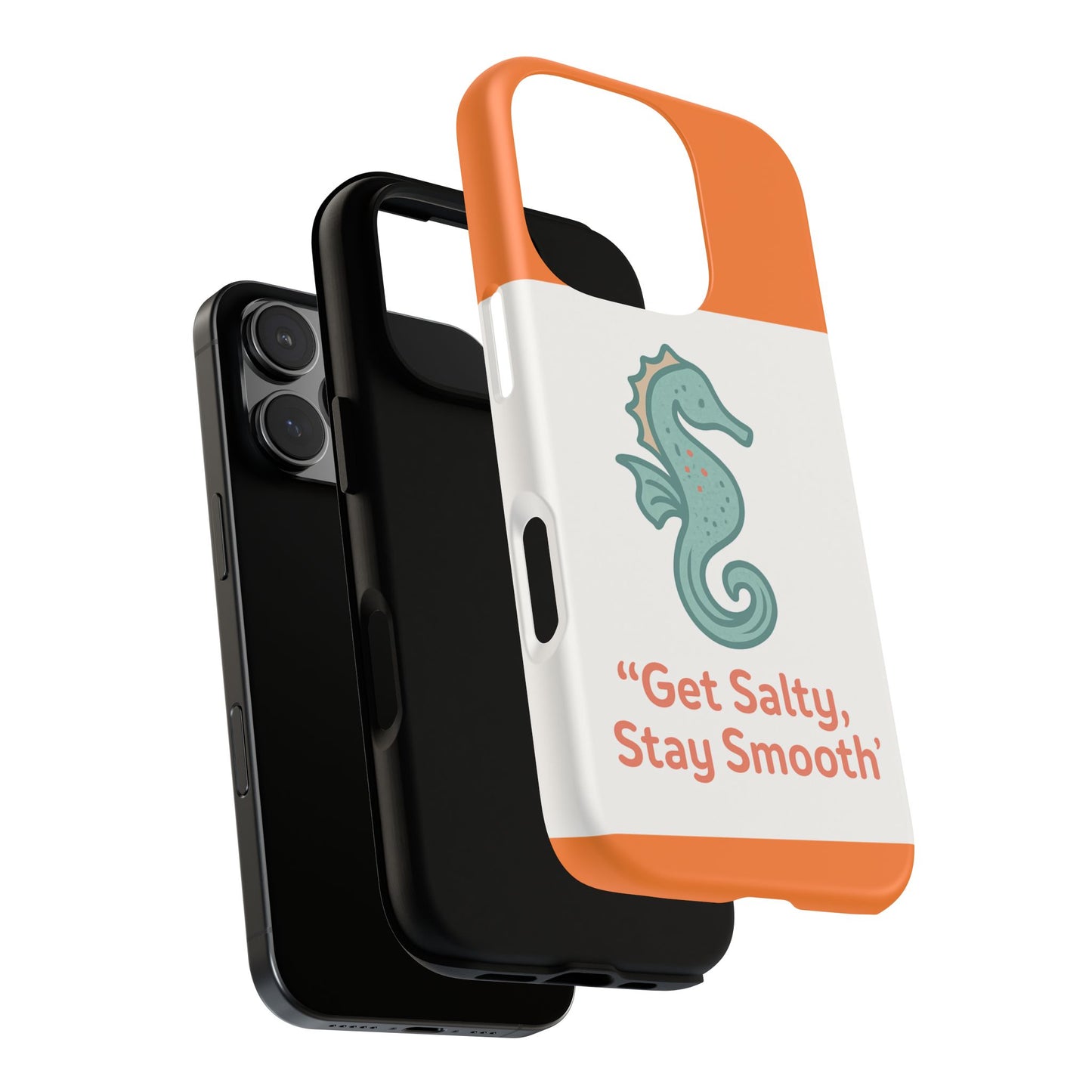 Catchy Funny Tough Cases Sticker - Native Salt Scrubs