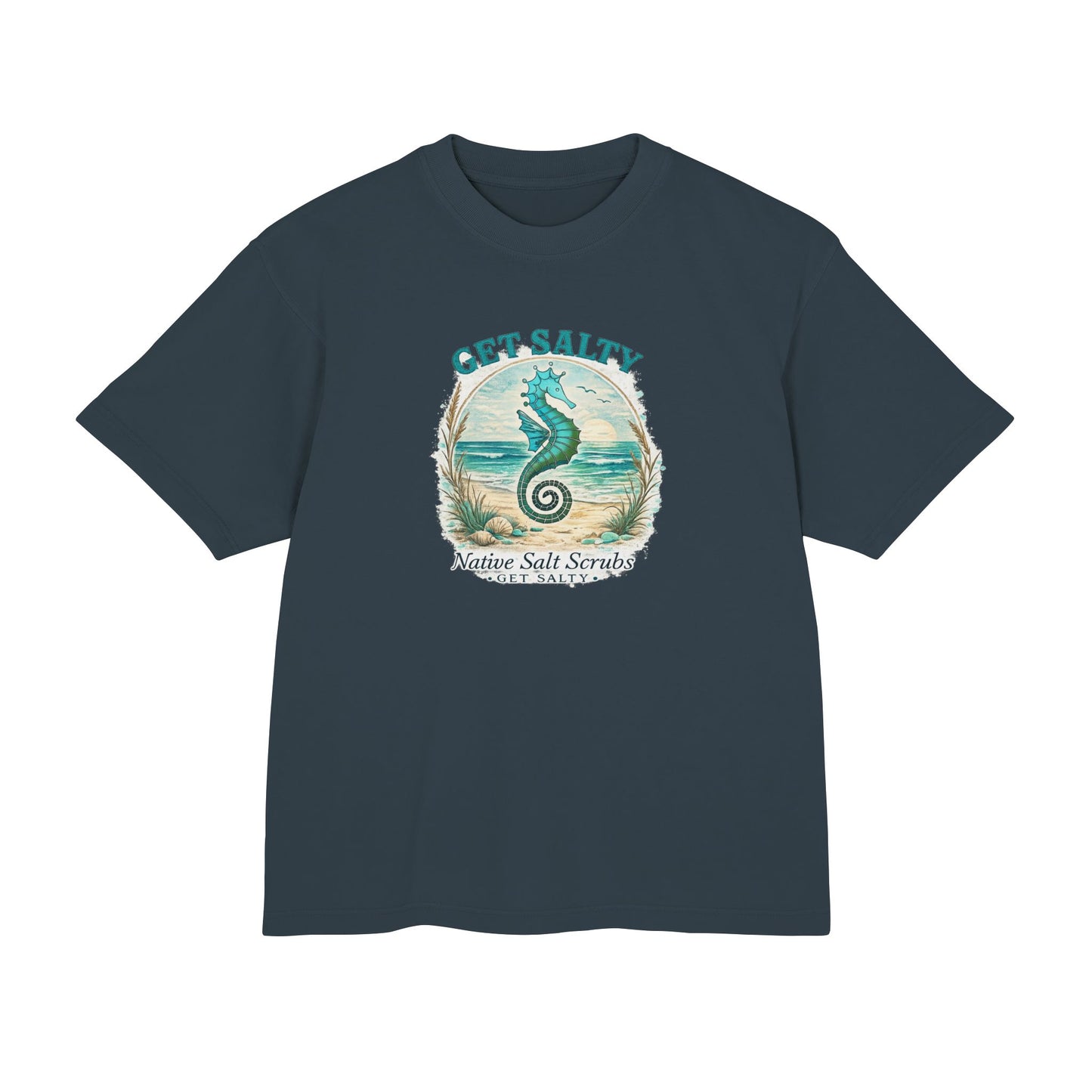 Beach Vibes Tee — Fun Inspiring Coastal Graphic T-Shirt - Native Salt Scrubs