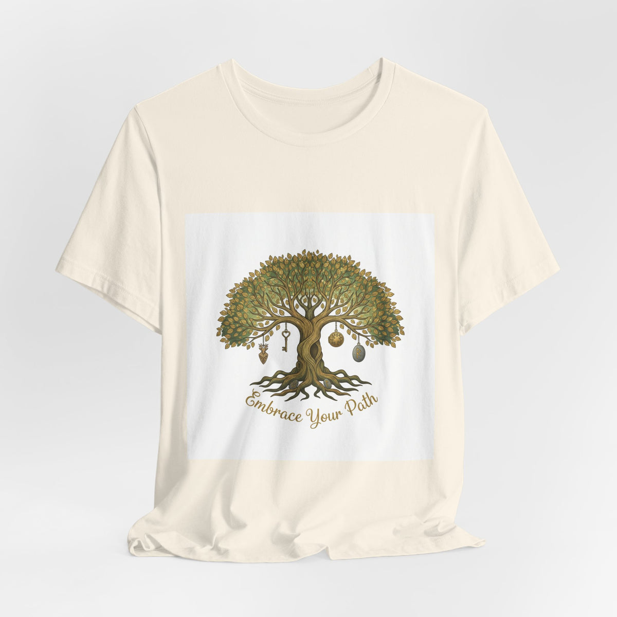 Tree of Life T-Shirt — "Embrace Your Path" Inspirational Tee - Native Salt Scrubs