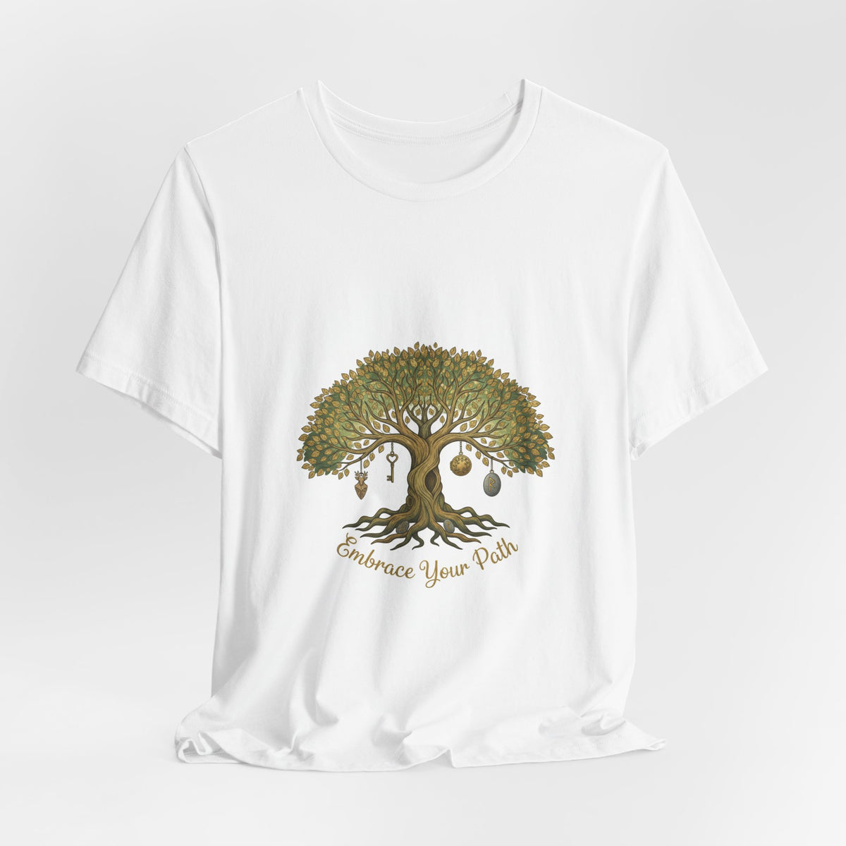Tree of Life T-Shirt — "Embrace Your Path" Inspirational Tee - Native Salt Scrubs