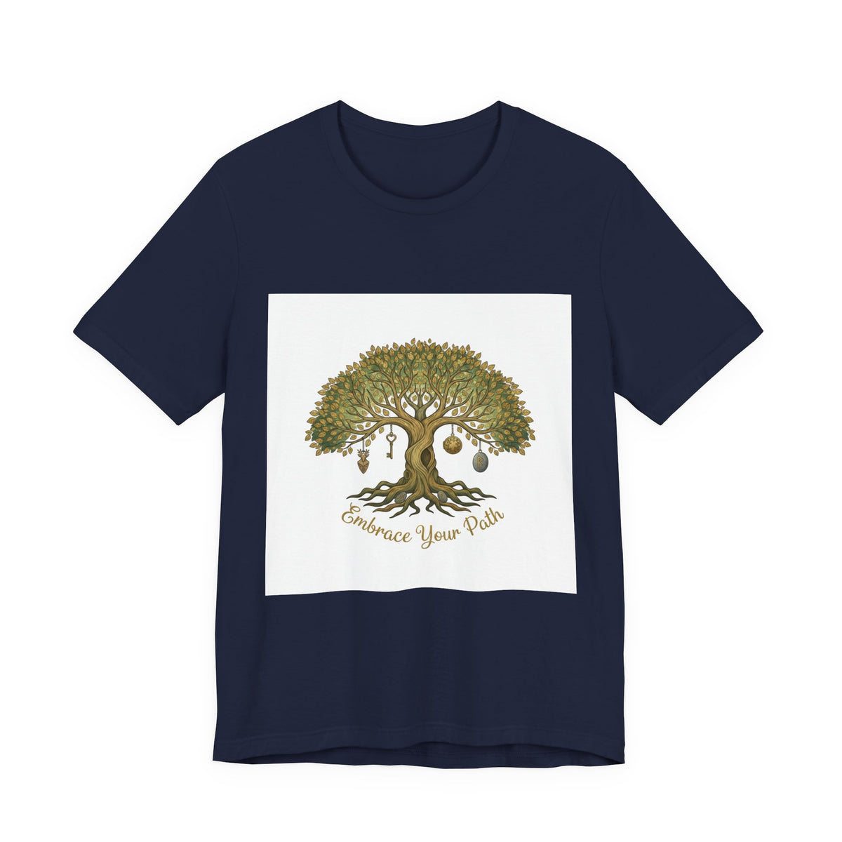 Tree of Life T-Shirt — "Embrace Your Path" Inspirational Tee - Native Salt Scrubs