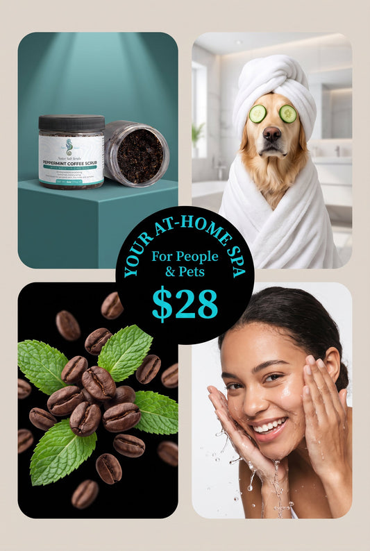 Peppermint Coffee Exfoliating Salt Scrub