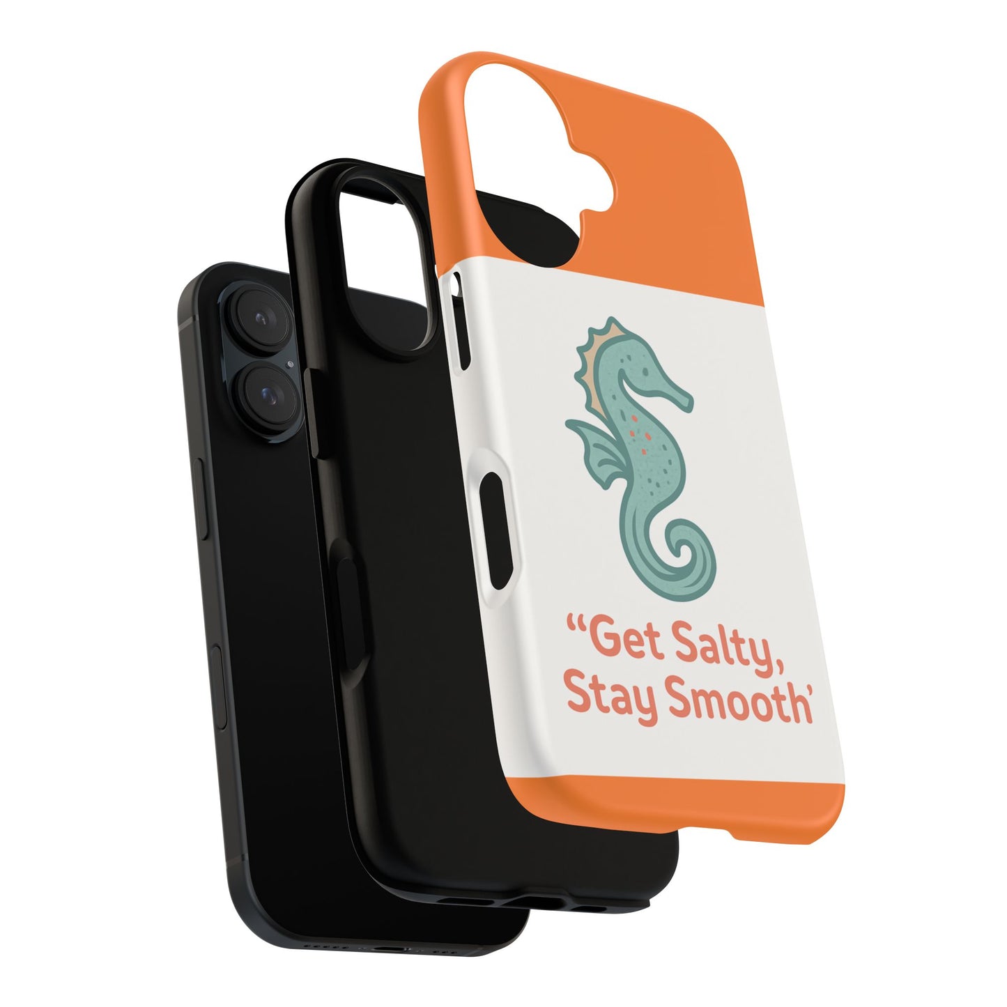 Catchy Funny Tough Cases Sticker - Native Salt Scrubs