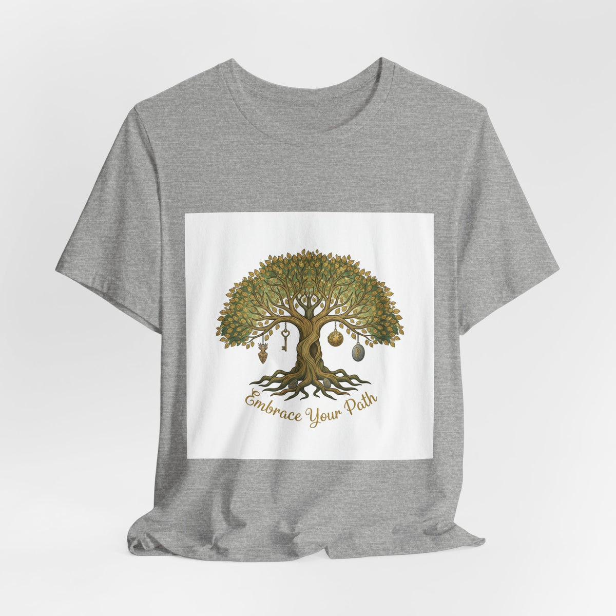 Tree of Life T-Shirt — "Embrace Your Path" Inspirational Tee - Native Salt Scrubs