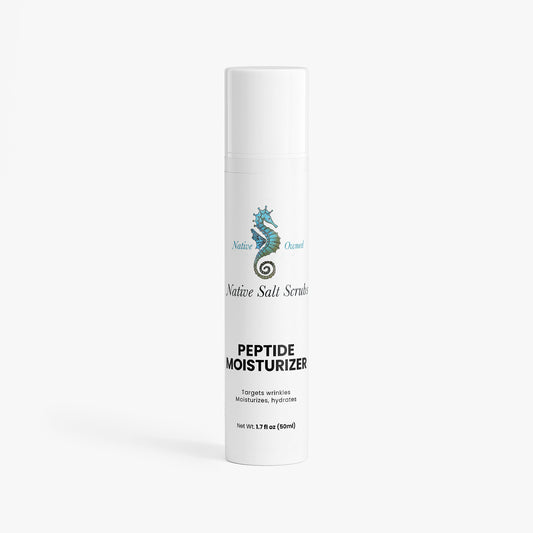 Peptide Moisturizer - Native Salt Scrubs