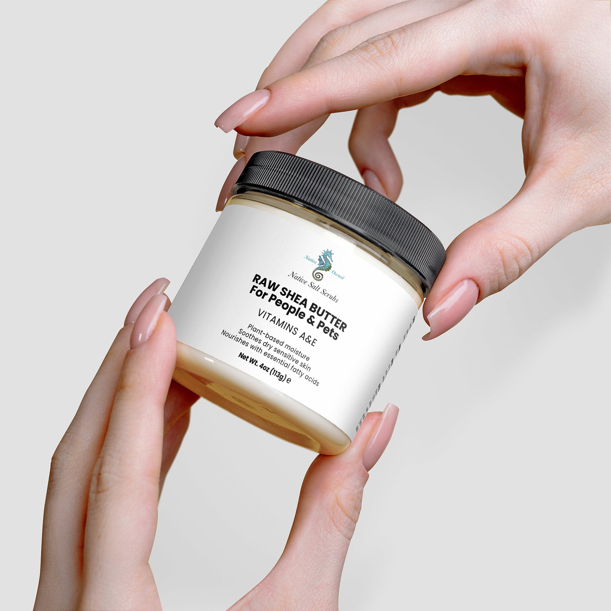 Raw Shea Butter FOR PEOPLE & PETS - Native Salt Scrubs