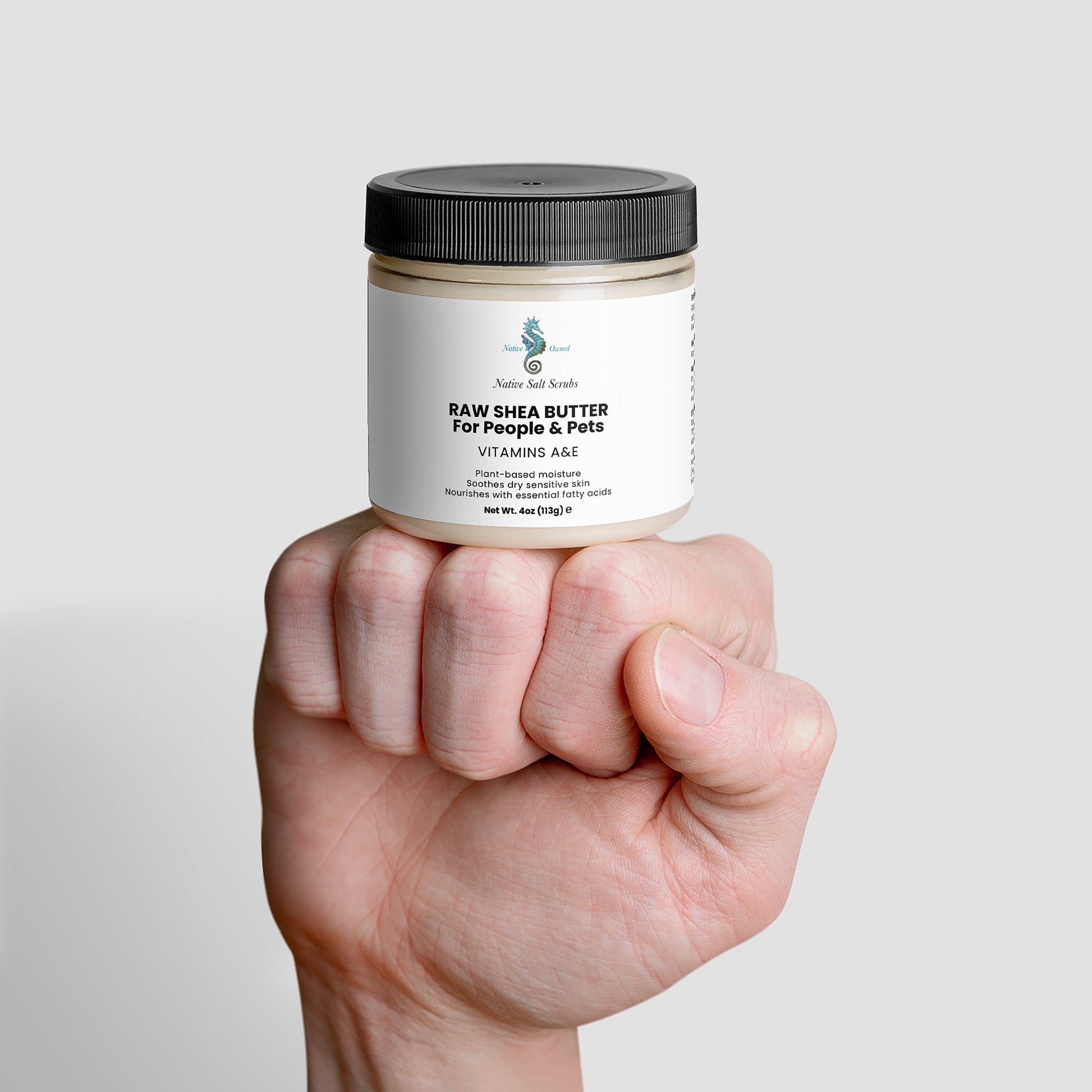 Raw Shea Butter FOR PEOPLE & PETS - Native Salt Scrubs