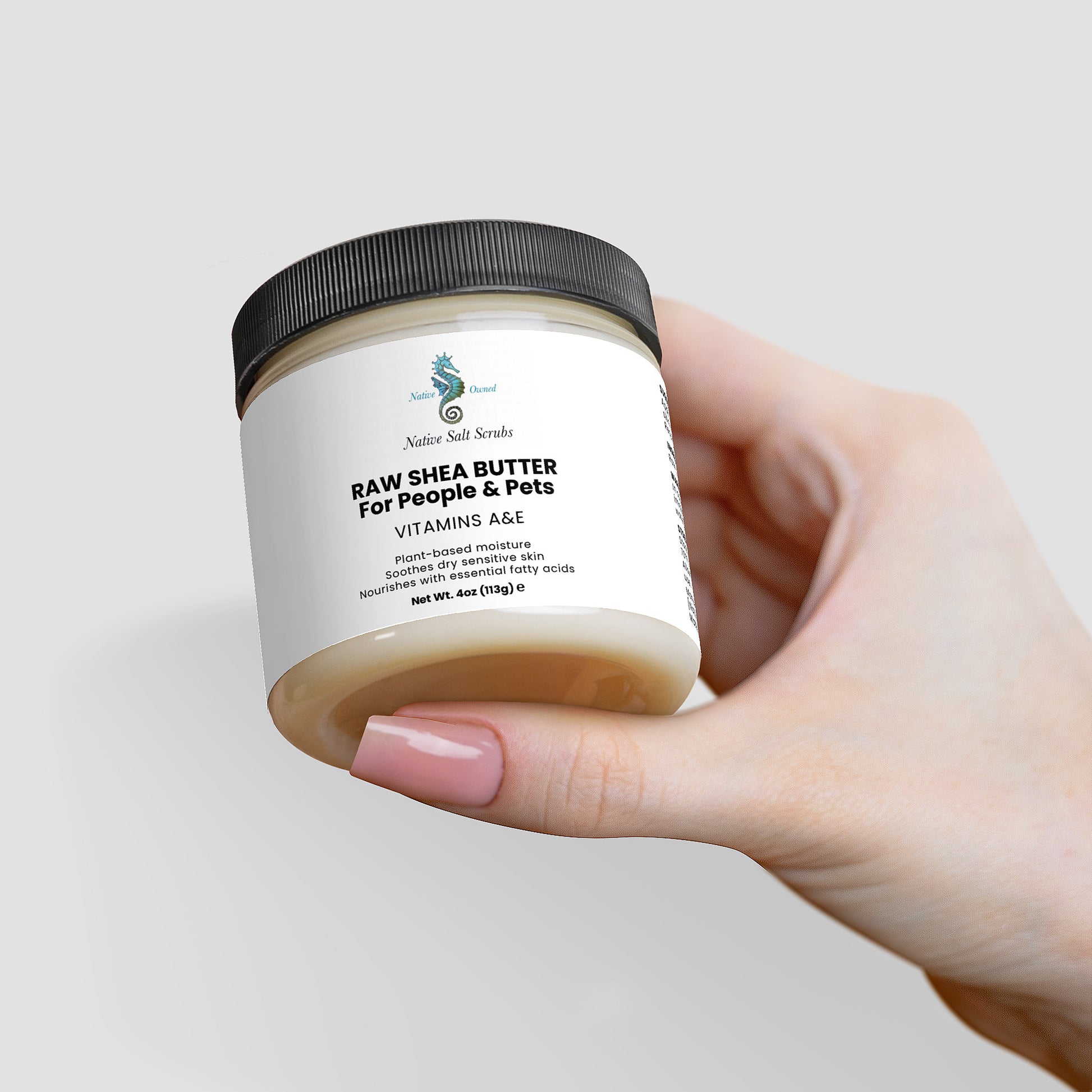 Raw Shea Butter FOR PEOPLE & PETS - Native Salt Scrubs