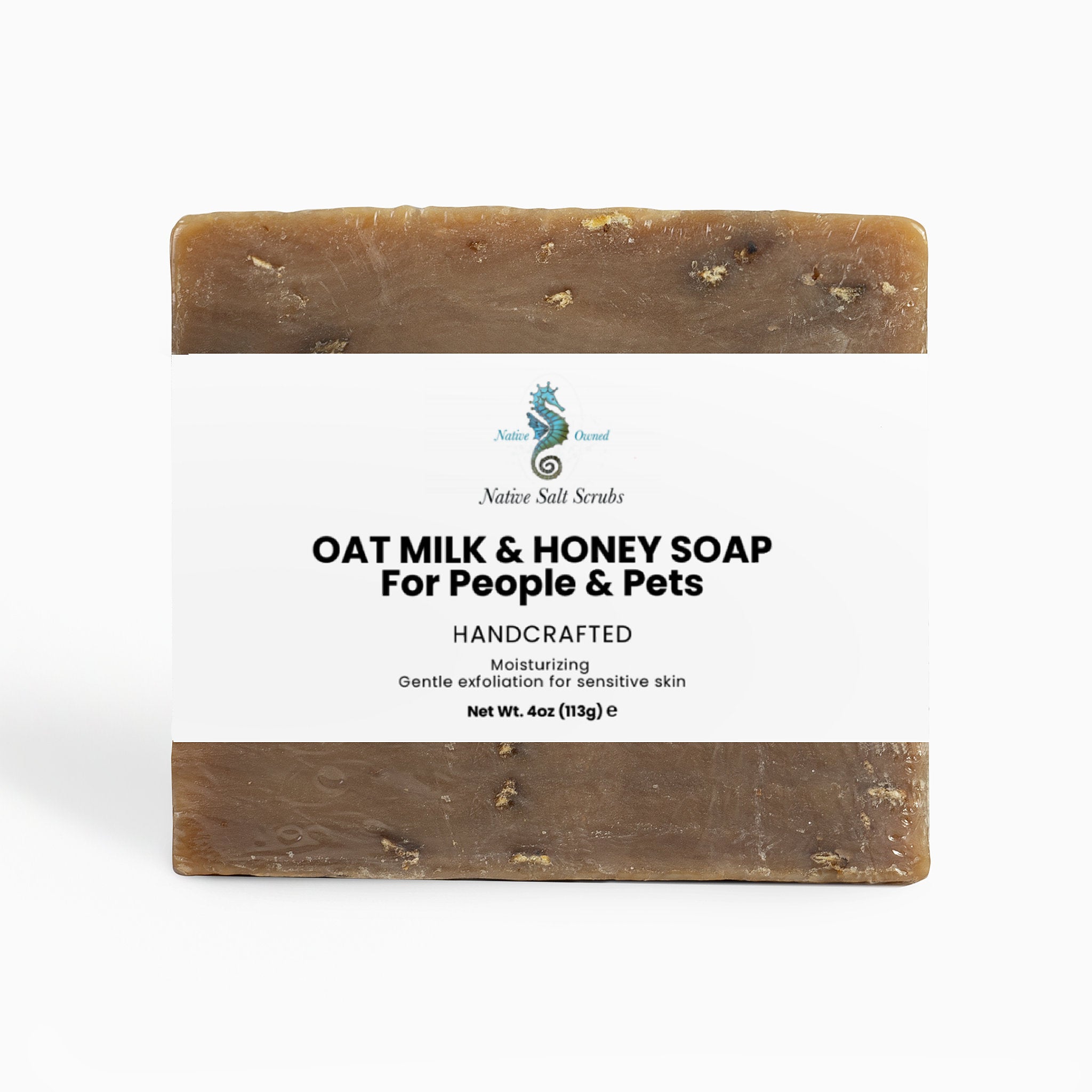 Oat Milk Honey Soap for People & Pets | Natural Bar Soap | Native Salt ...