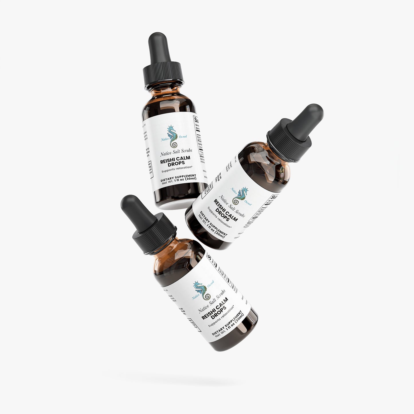 Reishi Calm Drops - Native Salt Scrubs