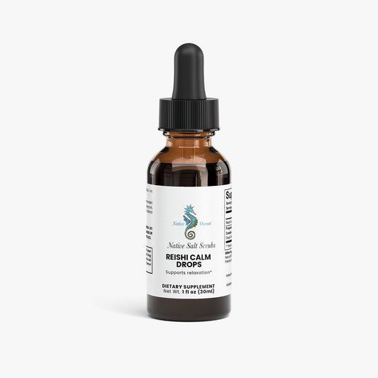 Reishi Calm Drops - Native Salt Scrubs