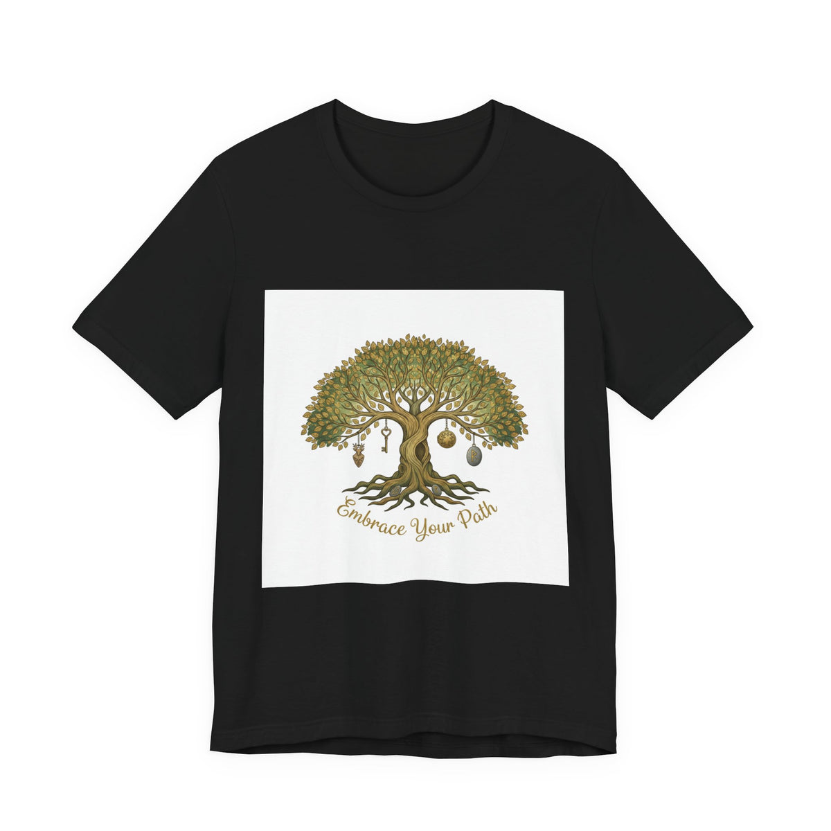 Tree of Life T-Shirt — "Embrace Your Path" Inspirational Tee - Native Salt Scrubs