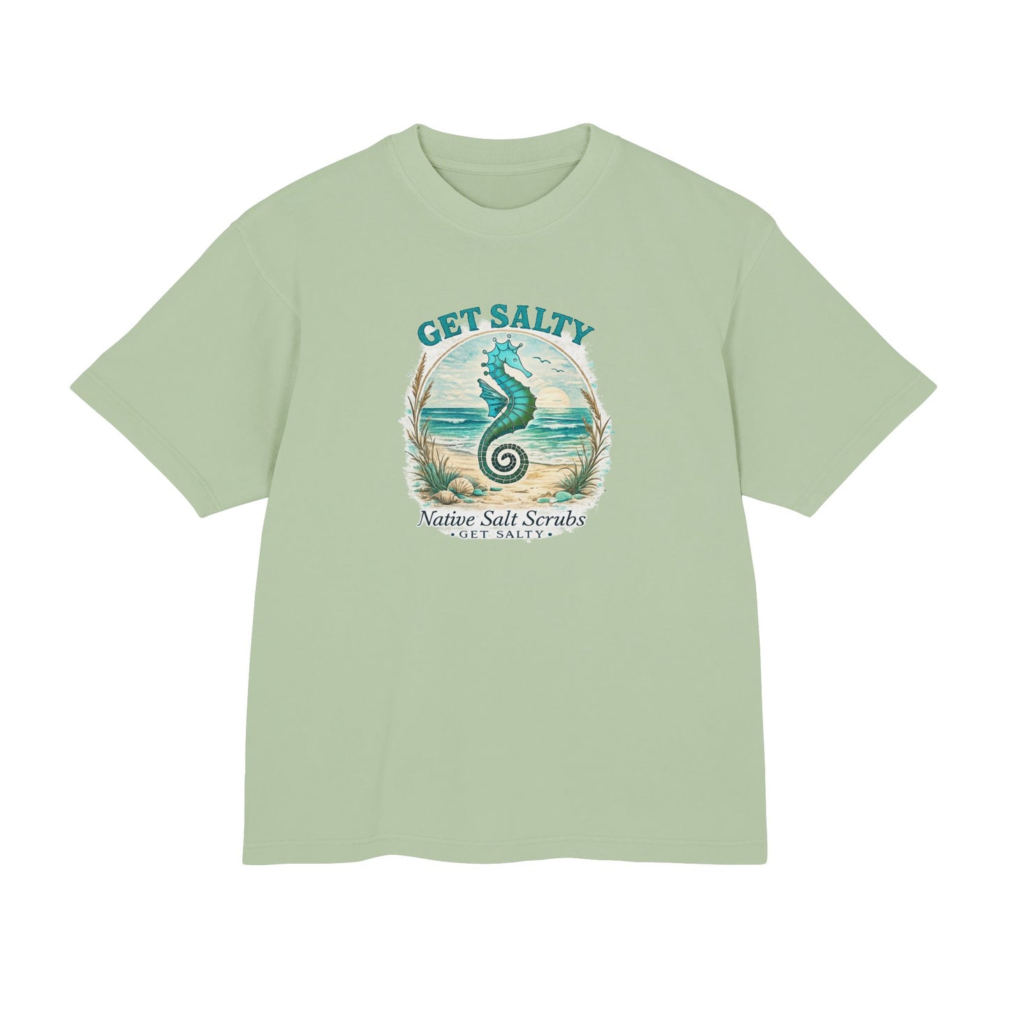 Beach Vibes Tee — Fun Inspiring Coastal Graphic T-Shirt - Native Salt Scrubs