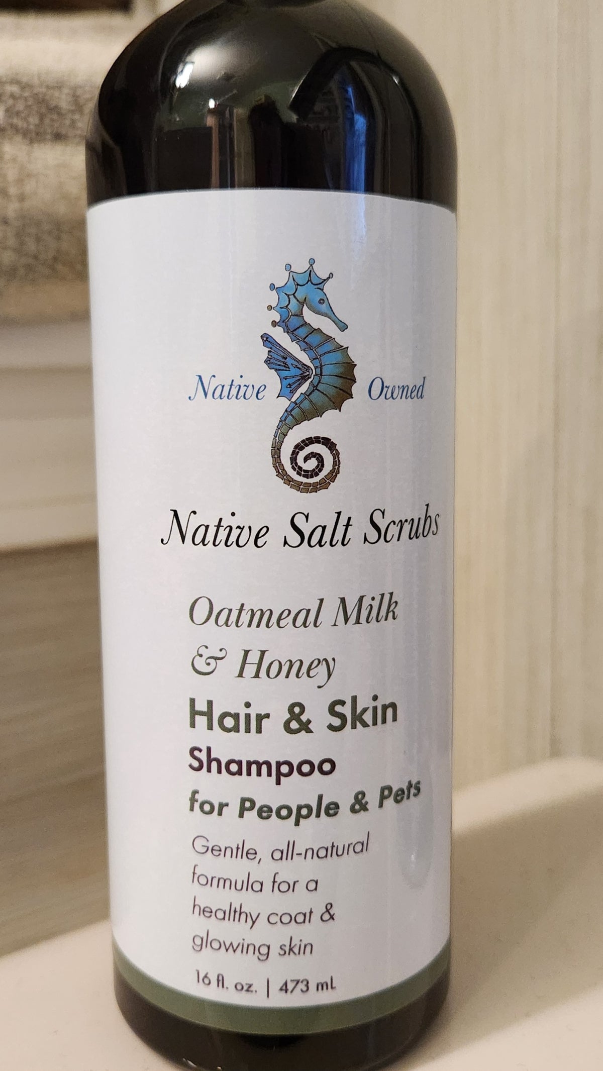 Hair & Skin Shampoo for People & Pets - Native Salt Scrubs