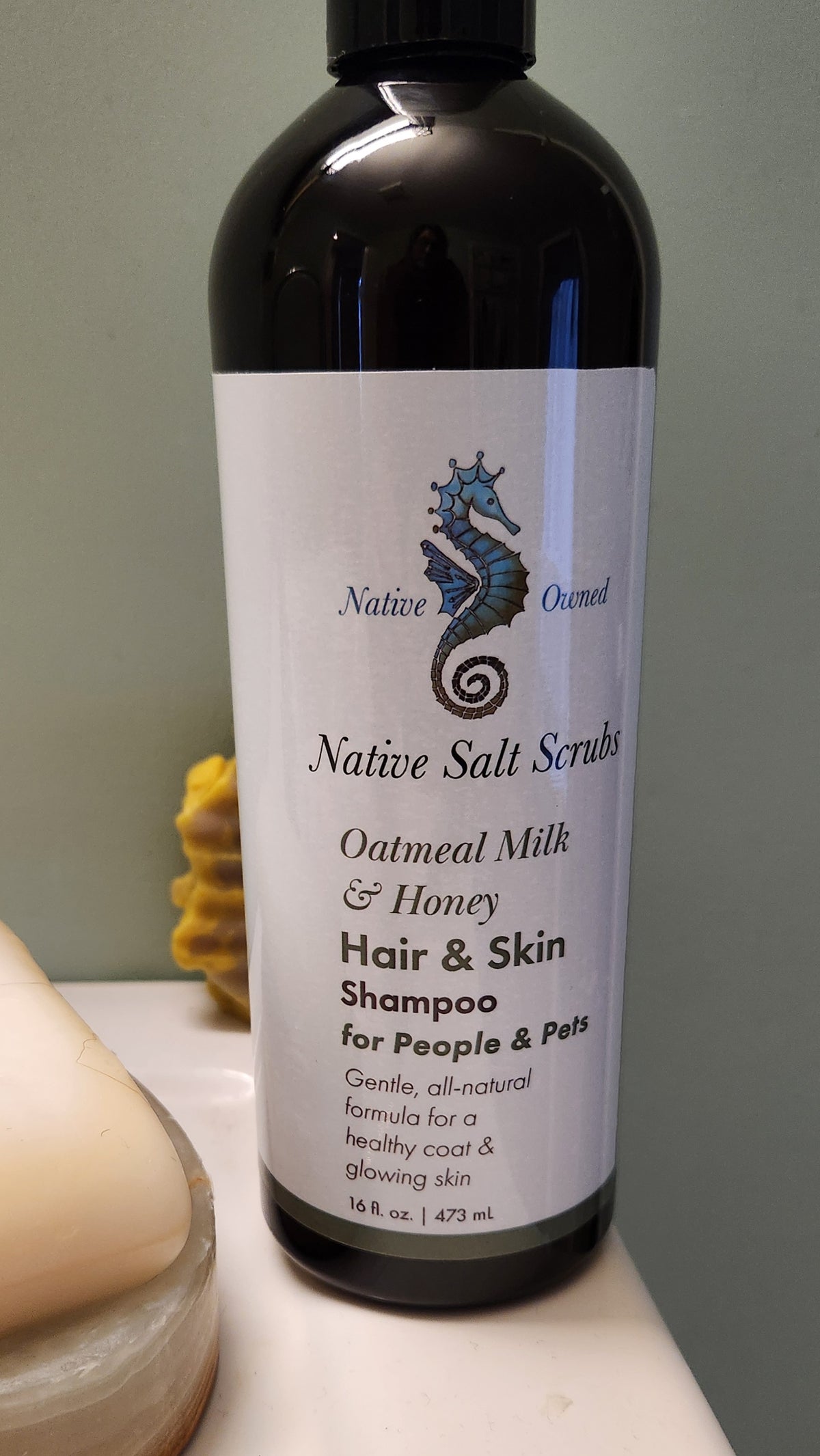 Hair & Skin Shampoo for People & Pets - Native Salt Scrubs