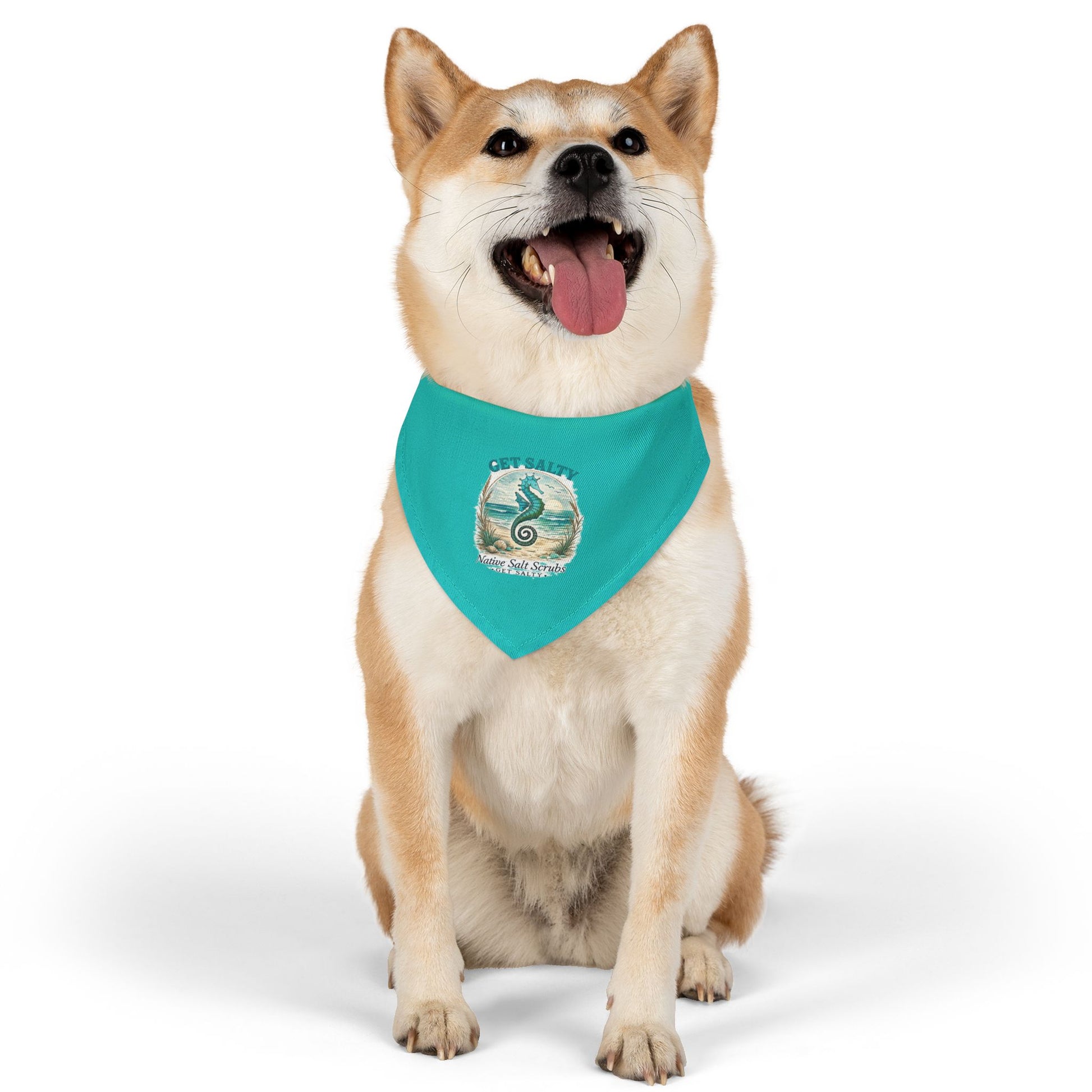 Funny Playful Pet Bandana Collar — Cute Dog/Cat Accessory - Native Salt Scrubs