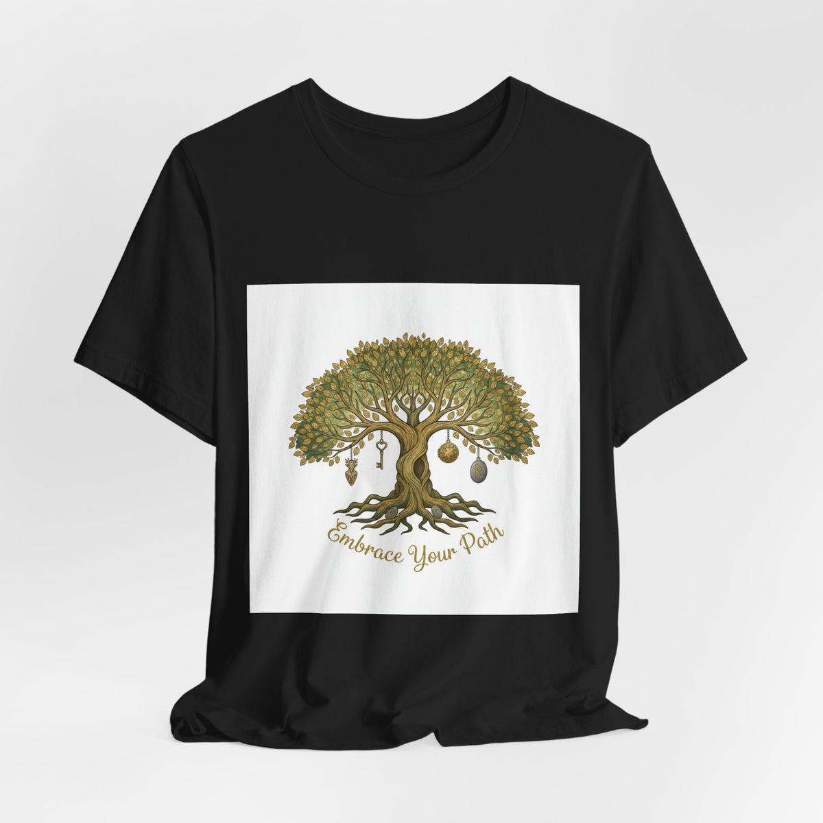 Tree of Life T-Shirt — "Embrace Your Path" Inspirational Tee - Native Salt Scrubs