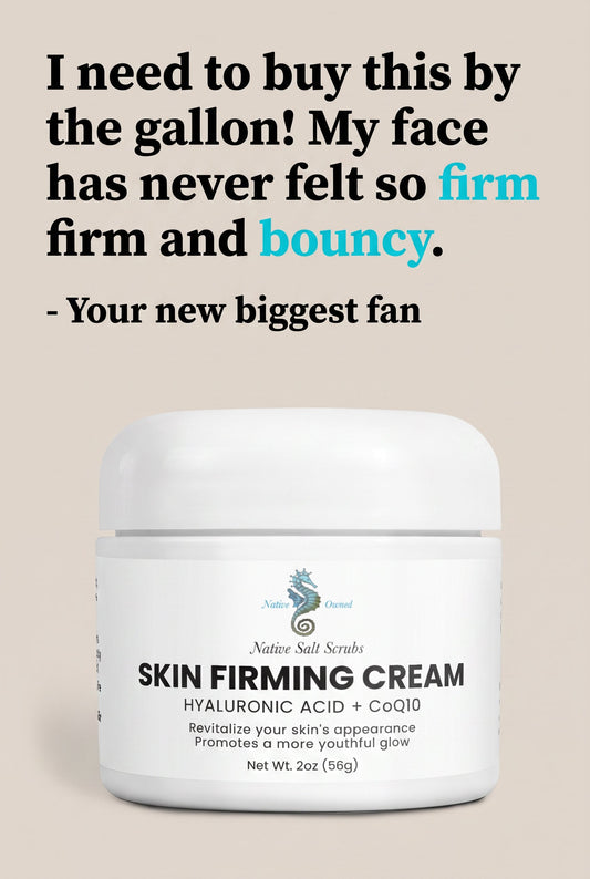 Skin Firming Cream — Natural DMAE, Hyaluronic Acid & CoQ10