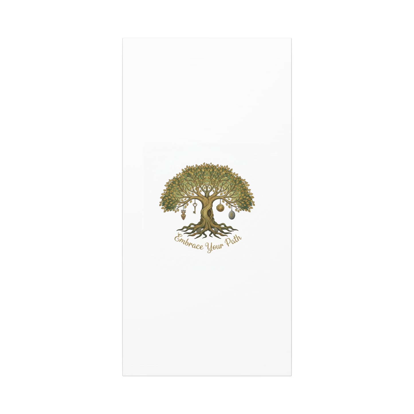 Embrace Your Path Tree Canvas Wall Art
