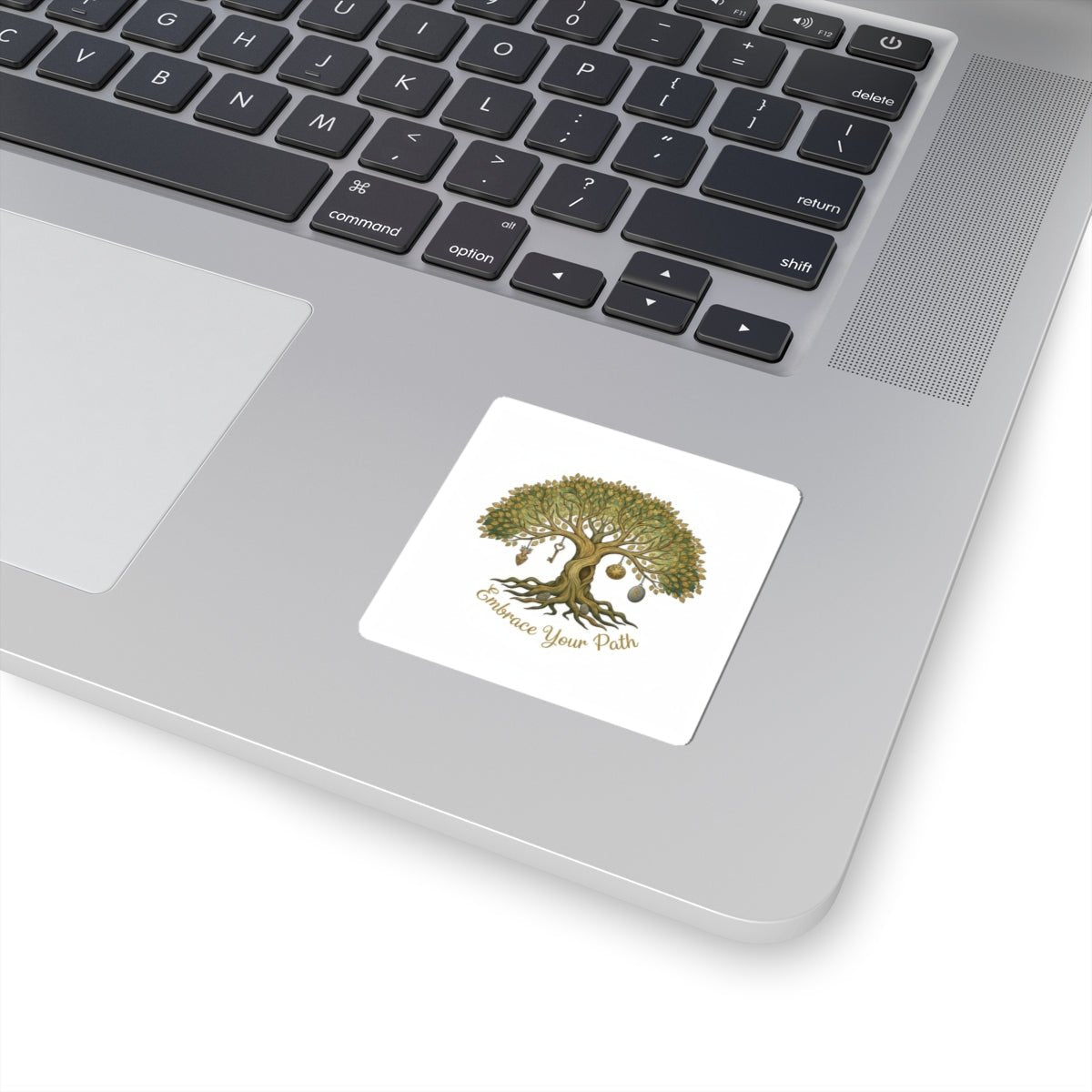 Embrace Your Path Tree Sticker — Inspirational Kiss-Cut Decal - Native Salt Scrubs