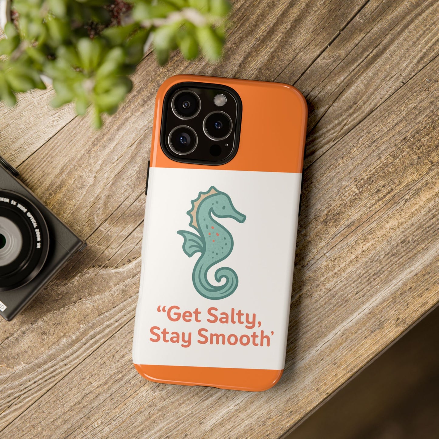 Catchy Funny Tough Cases Sticker - Native Salt Scrubs