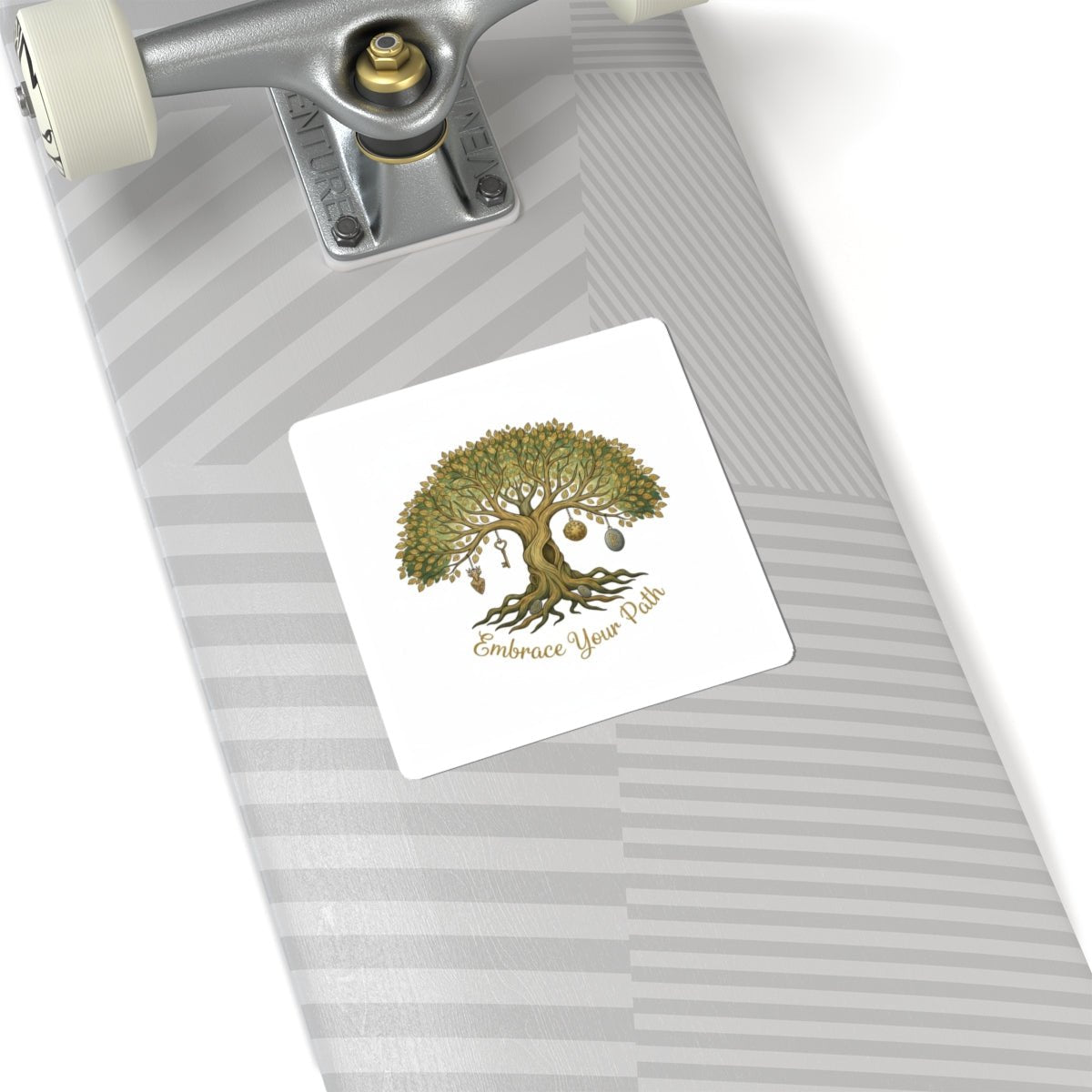 Embrace Your Path Tree Sticker — Inspirational Kiss-Cut Decal - Native Salt Scrubs