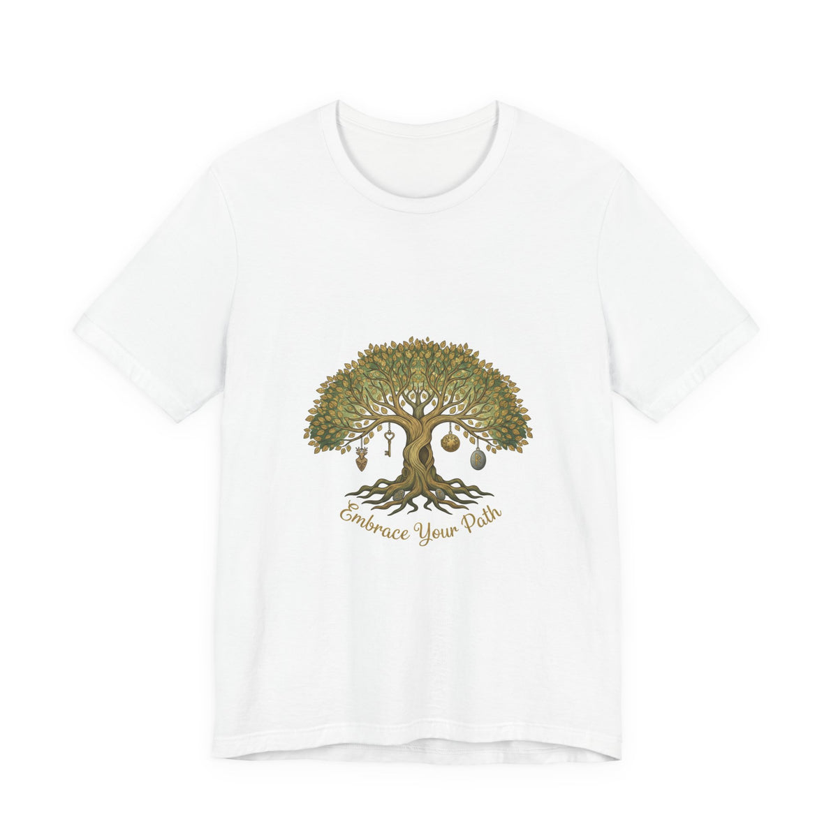 Tree of Life T-Shirt — "Embrace Your Path" Inspirational Tee - Native Salt Scrubs