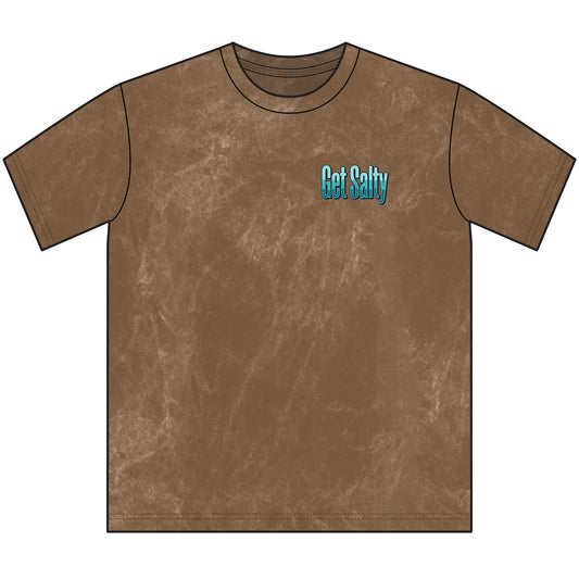 Get Salty — Vintage Mineral Wash Crewneck Tee - Native Salt Scrubs