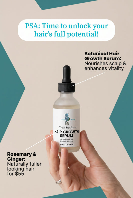 Natural Hair Growth & Scalp Nutrient Serum