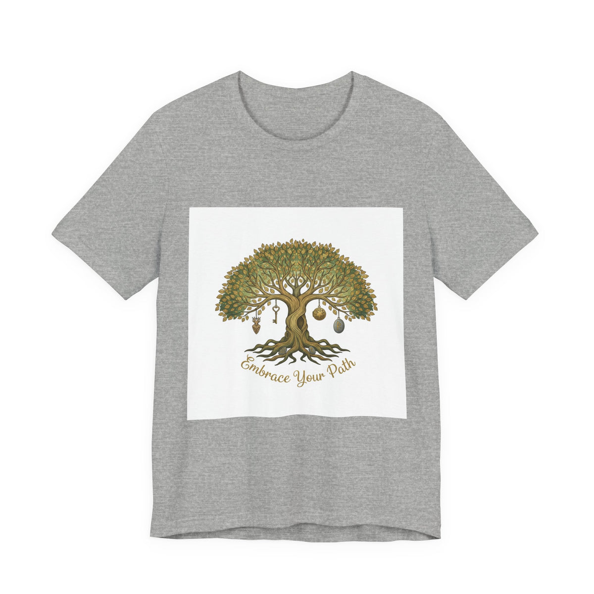 Tree of Life T-Shirt — "Embrace Your Path" Inspirational Tee - Native Salt Scrubs