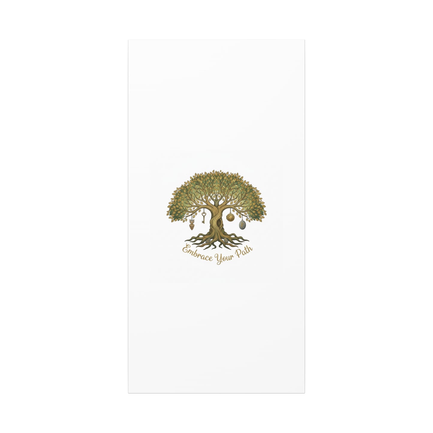 Embrace Your Path Tree Canvas Wall Art