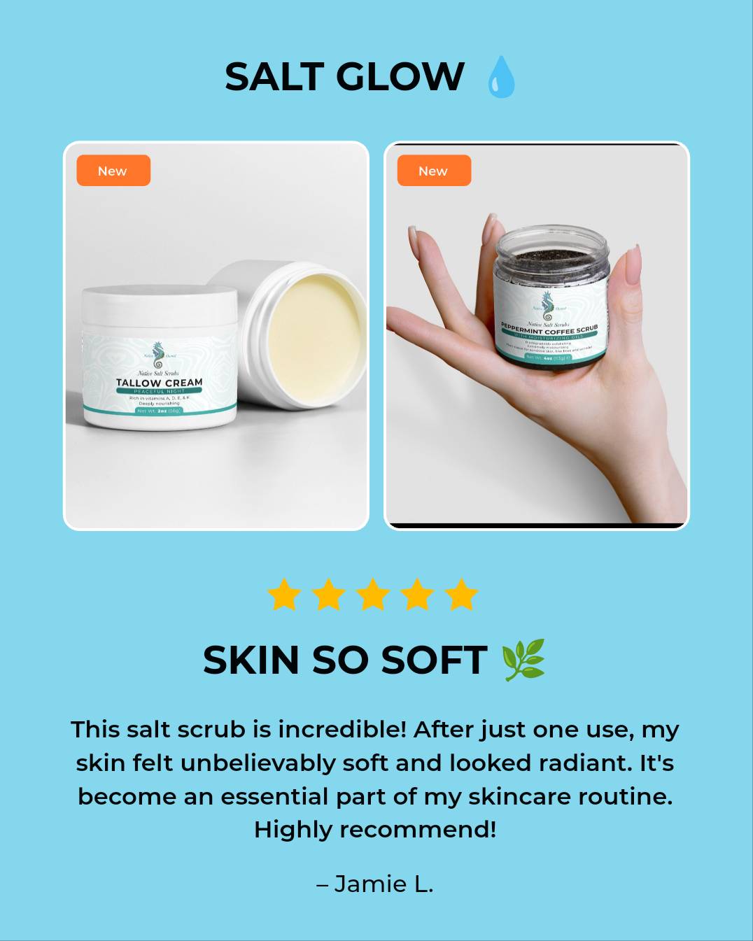 Tallow Cream Peaceful Night — Deep Nourishing Night Moisturizer - Native Salt Scrubs