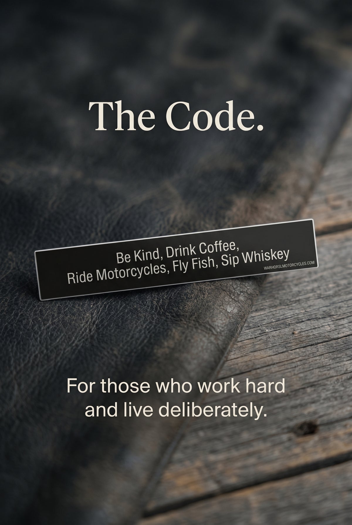 The code. One Vinyl sticker says it all. - Native Salt Scrubs